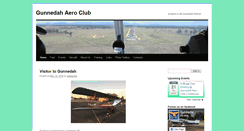 Desktop Screenshot of gunnedahaeroclub.com.au
